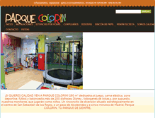Tablet Screenshot of parquecolorin.com